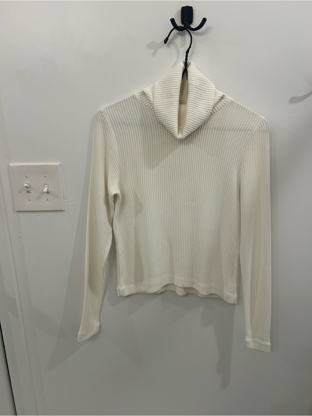 Cream Premium Turtleneck (Club Monaco)